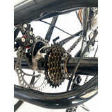 Trehjulet cykel - sort - 7 gear