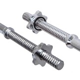 Skivstång - rak - 180 cm - ⌀ 28 mm - halkfri