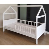 Toddler bed house 140 x 70cm solid pine wood