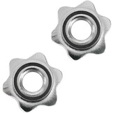 Barbell for weights - straight - 165 cm wide - with screw clamps - 25 mm diameter