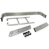 Trampoline 366 cm green - with safety net & ladder - up to 150 kg