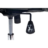 Office Chair - Ventilated Backrest - Black - Adjustable