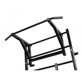 Træningsgymnastikstige 235x87 cm med trækskinne og vægtbænk