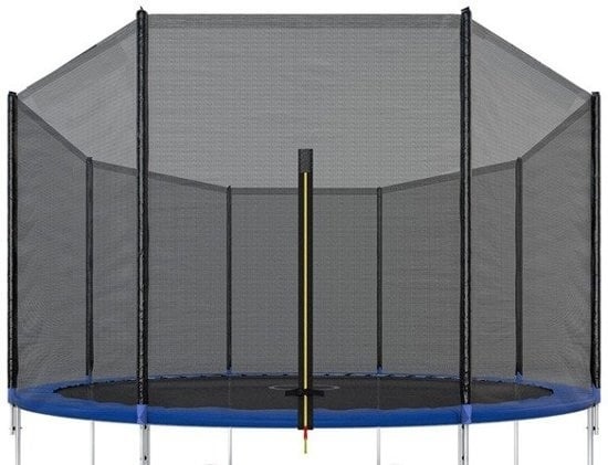 Trampoline net - 366 cm - outer edge - 8 poles (excluding poles)