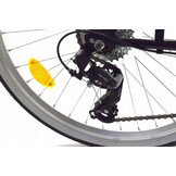 Foldcykel Swan - 24 tommer - 6 gear - sort