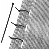 Synlig skærmnet - skyggenet rulle - 90 procent - 1,5 x 50 m - solskærm net - privatlivsnet - grå - inkl. monteringssæt - have