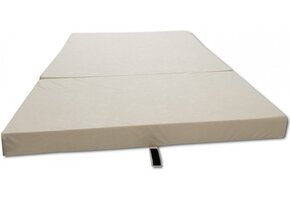Guest Mattress - Camping Mattress - Travel Mattress - Foldable Mattress - 80 x 200 x 10 - Cream