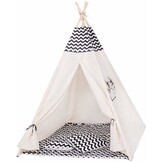 Play tent Tipi tent Zebra Wigwam - 100% cotton