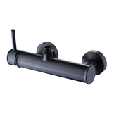 Duschset - Regndusch 20 cm - med duschblandare - Svart