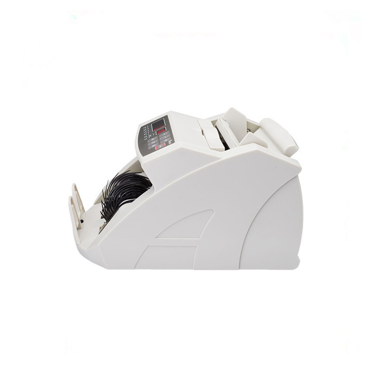 Money counting machine - up to 300 bills - 28.9x25.5x18 cm - white