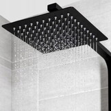 Rain shower - Mixer tap set complete - Matte black