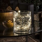 Juletræsbelysning 200 LED - varm hvid - 20 m