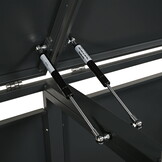 Container conversion - 2 containers - 132x80x116cm - anthracite wood conversion - 2 containers - 132x80x116cm - anthracite wood