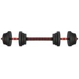 Håndvægtssæt / Dumbbell-sæt 20 kg justerbar