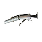 Cykelvogn til børn - cykelanhænger - 2-sæders - støddæmper - blå