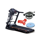 Compact foldable treadmill with heart rate function
