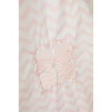 Tipi tent - Play tent with floor mat and cushions - Pink - Zigzag