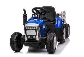 Electric remote-controlled tractor with trailer and remote control