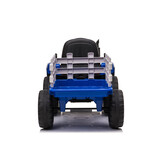Electric remote-controlled tractor with trailer and remote control