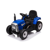 Electric remote-controlled tractor with trailer and remote control