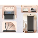 Gåband - hopfällbar löpband - elektrisk - upp till 10 km/h