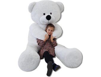 Giant Teddy Bear 2.2 meters White 220 cm XXL