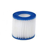 Poolfiltre - 13,5 cm x ø10,5 cm - sæt med 4 stykker - type 2 pumpe - op til 3028 liter i timen