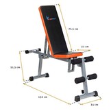 Adjustable weight bench - Multiple positions