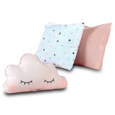 Tipi Wigwam tält - lektält med ljus & girlanger - Rosa