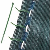 Privacy screen net - shade net roll - 90 percent - 1.5 x 50 m - sun screen mesh - privacy net - green - including mounting kit - garden