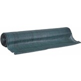 Privacy screen net - shade net roll - 90 percent - 1.5 x 50 m - sun screen mesh - privacy net - green - including mounting kit - garden