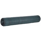 Privacy screen net - shade net roll - 90 percent - 1.5 x 50 m - sun screen mesh - privacy net - green - including mounting kit - garden