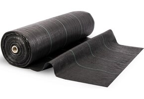 Weed control fabric - 160 cm wide - 100 meters long - water permeable