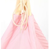 Tipi tent - play tent with floor mat and cushions - pink