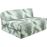 Hopfällbar madrass - Tvättbart överdrag - 200cm x 90cm x 15cm - Organic