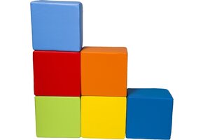 Foam blocks - 6 pieces