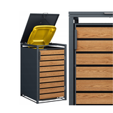 Container Conversion - 1 Container - 68x80x116cm - Anthracite Wood