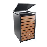 Container Conversion - 1 Container - 68x80x116cm - Anthracite Wood