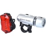 Børnecykelanhænger - barnevogn - 2-sæder - med støddæmper - blå