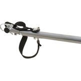 Child bike trailer - buggy - 2-seater - shock absorber - black white