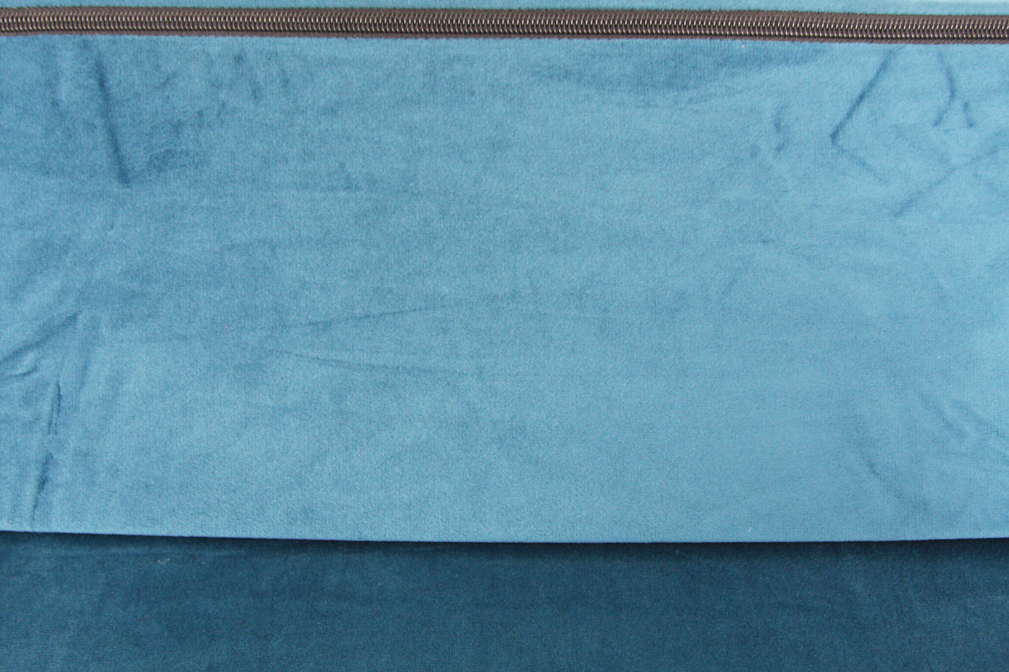 Hopfällbar madrass med kudde - Tvättbart överdrag - 200cm x 120cm x 10cm - Petrolblå