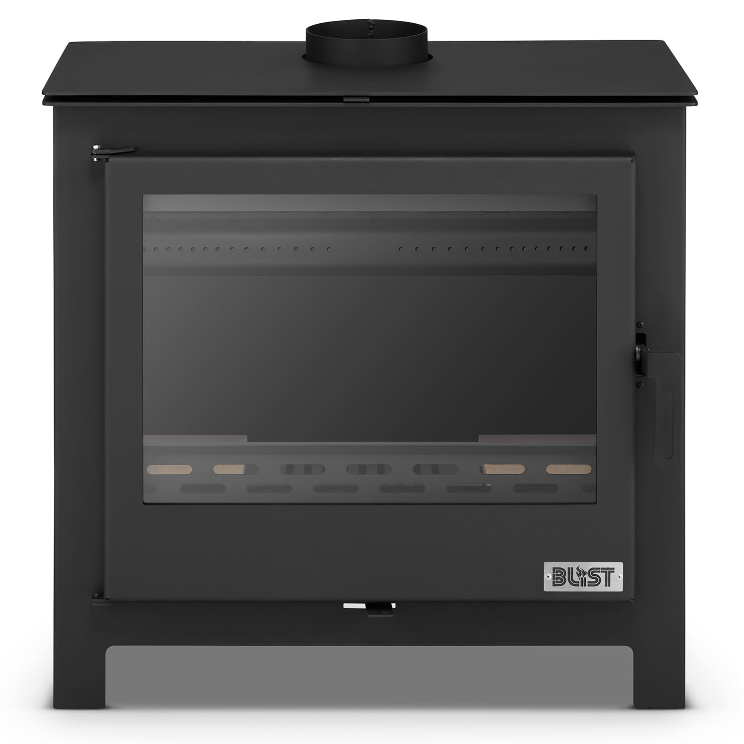 CV Brændeovn - stål - fritstående - 26kw