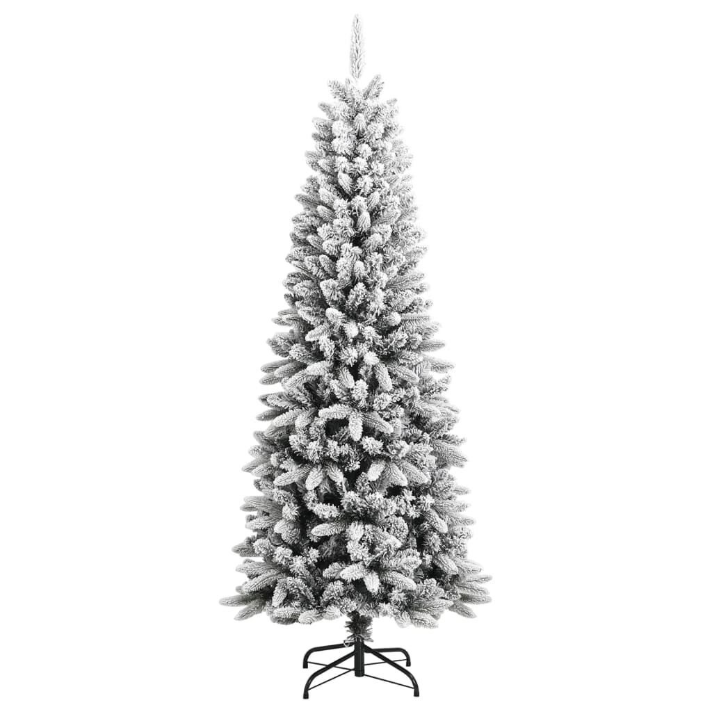 Sapin de Noël Artificiel Blanc Vert 180 cm PVC/PE - Jusqu'à 35% de réduction !