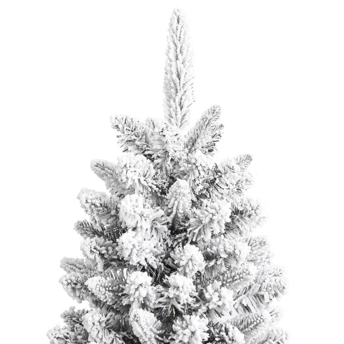 Sapin de Noël Artificiel Blanc Vert 180 cm PVC/PE - Jusqu'à 35% de réduction !