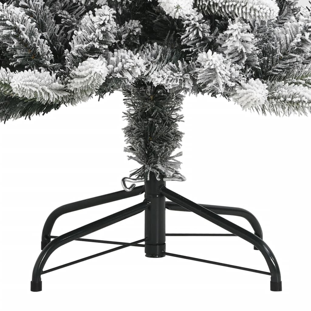 Sapin de Noël Artificiel Blanc Vert 180 cm PVC/PE - Jusqu'à 35% de réduction !
