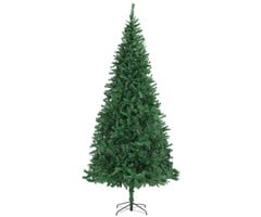 Sapin de Noël Artificiel Vert 300 cm PVC - Stable et Économique