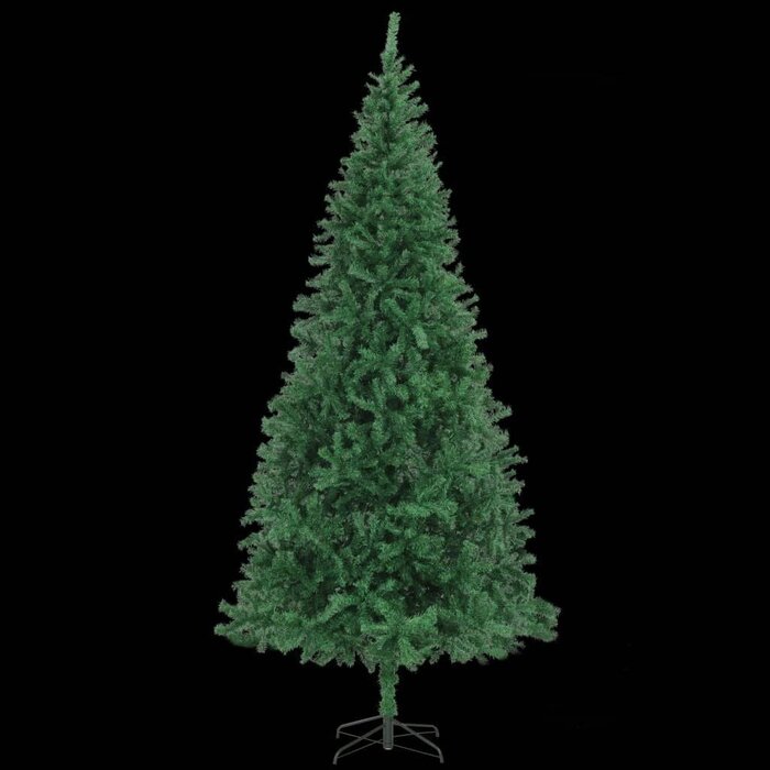 Sapin de Noël Artificiel Vert 300 cm PVC - Stable et Économique