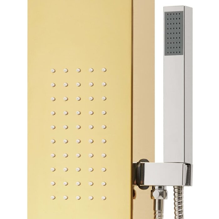 Colonne de Douche Dorée Multifonction Outlet - Jusqu'à 35% de réduction