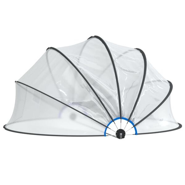 Couverture piscine transparente PVC 500x250 cm - Jusqu'à 35% de réduction !