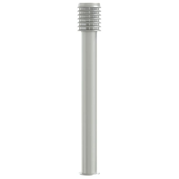 Lampadaire Extérieur 110cm Argenté Inox - Jusqu'à -35% !